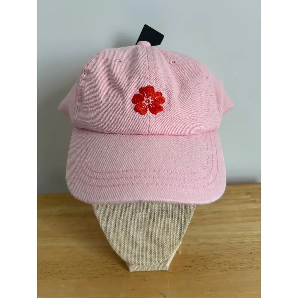 Rip Curl Girl's Washed Twill Cap NWT Light Pink